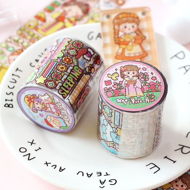 TIANZI 50mmx5m Scrapbooking St - đánh giá và giá Japanese Girl Lifestyle